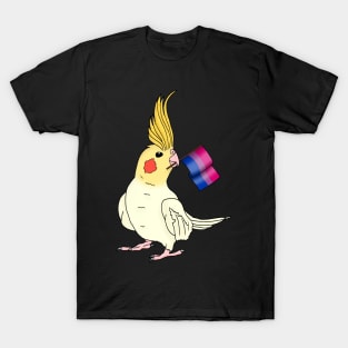 Bisexual Pride Cockatiel T-Shirt